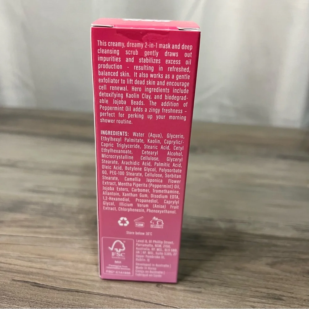 Generation Skin Quick Fix N Chill 2-In-1 Mask & Scrub Masque Exfoliant 1.7 fl oz